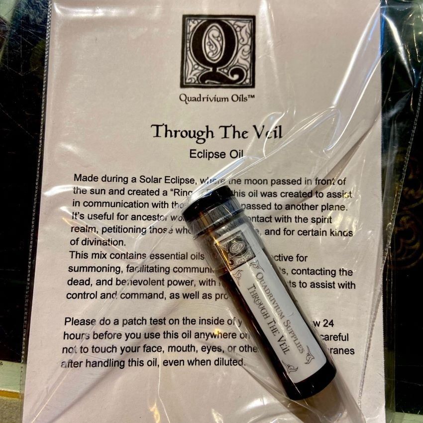 Through The Veil  Eclipse Oil