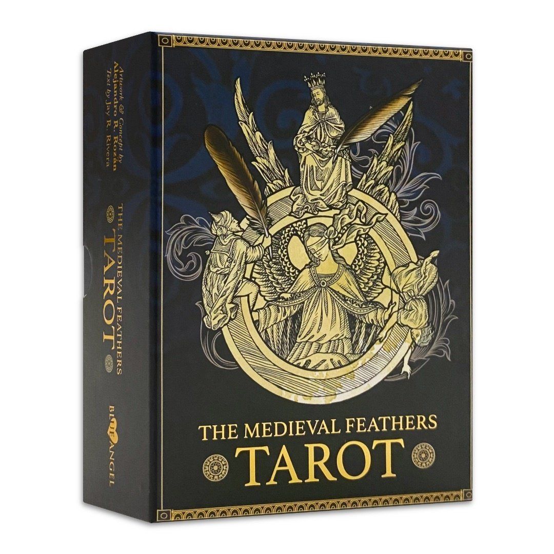 The Medieval Feathers Tarot BOX SET