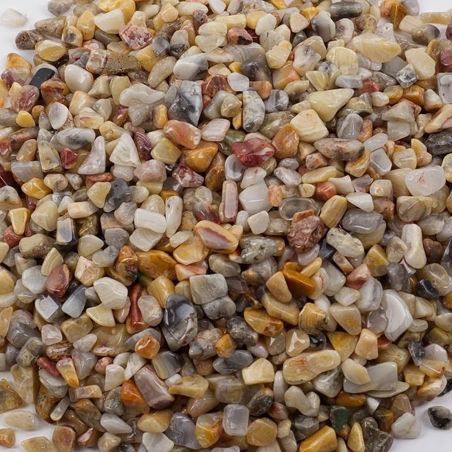 Crazy Lace Agate Chips 1oz (Crystal Chip Bar)