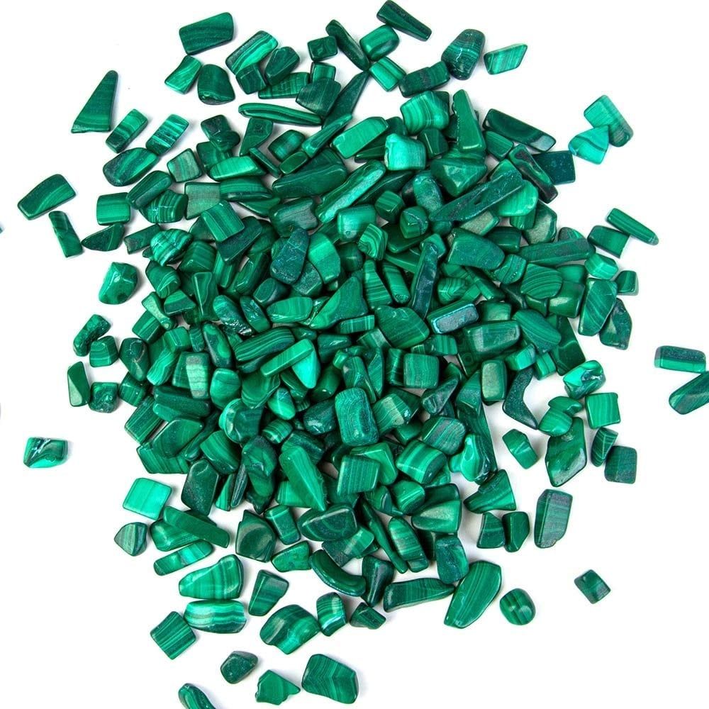 Malachite Chips 1oz (Crystal Chip Bar)