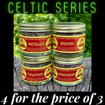 BOGO Luna Ignis Incense - Celtic Series (Four for the Price of Three)