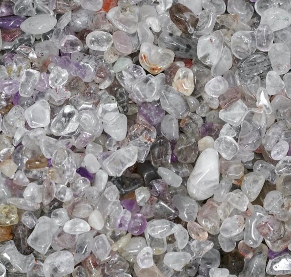 Super 7 aka Cacoxenite Chips 1oz (Crystal Chip Bar) Super 7 aka Cacoxenite Chips 1oz (Crystal Chip Bar)