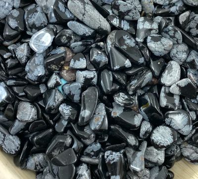 Snowflake Obsidian Chips 1oz (Crystal Chip Bar)