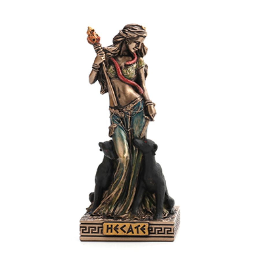 Greek Mini Statue - Hecate (Bronze)