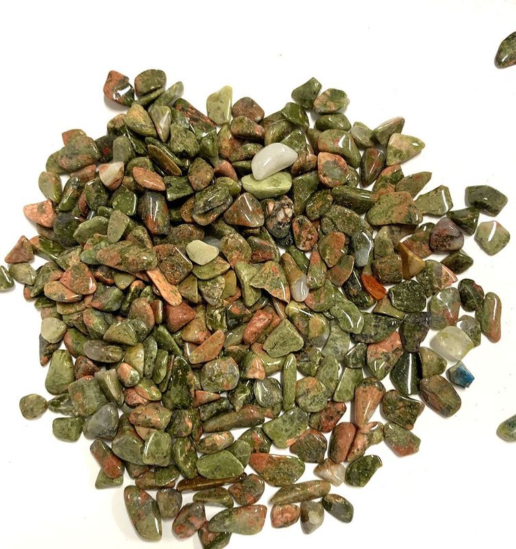 Unakite Chips 1oz (Crystal Chip Bar) Unakite Chips 1oz (Crystal Chip Bar)