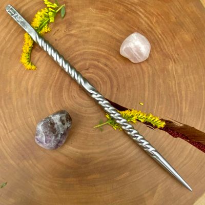 Cunning Craft Iron Wand with double twist 1