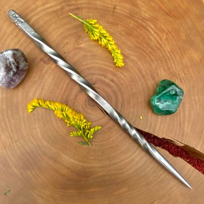 Cunning Craft Iron Wand with double twist 3