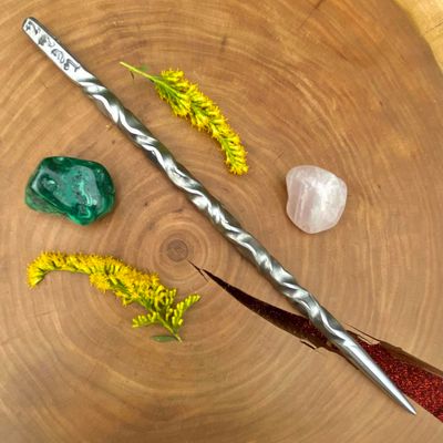 Cunning Craft Iron Wand with Vine Twist 3