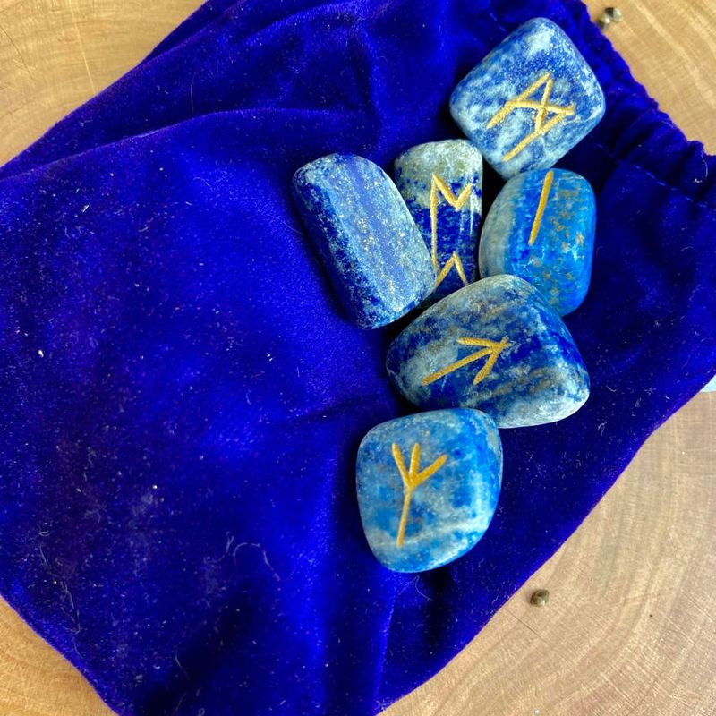 Lapis Lazuli Rune Set