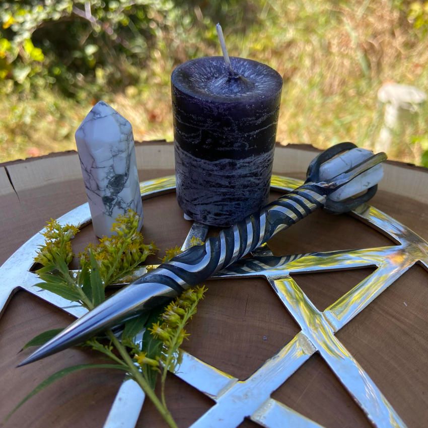 Blessed Herbal Protection Votive (black FRankinsence, clove and sandalwood)