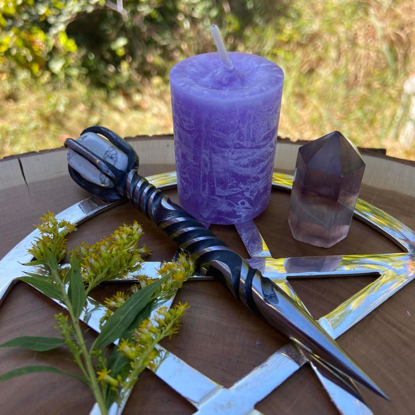Blessed Herbal Heart Votive (Lavender / Ylang Ylang, Rose, &amp; Lavender)