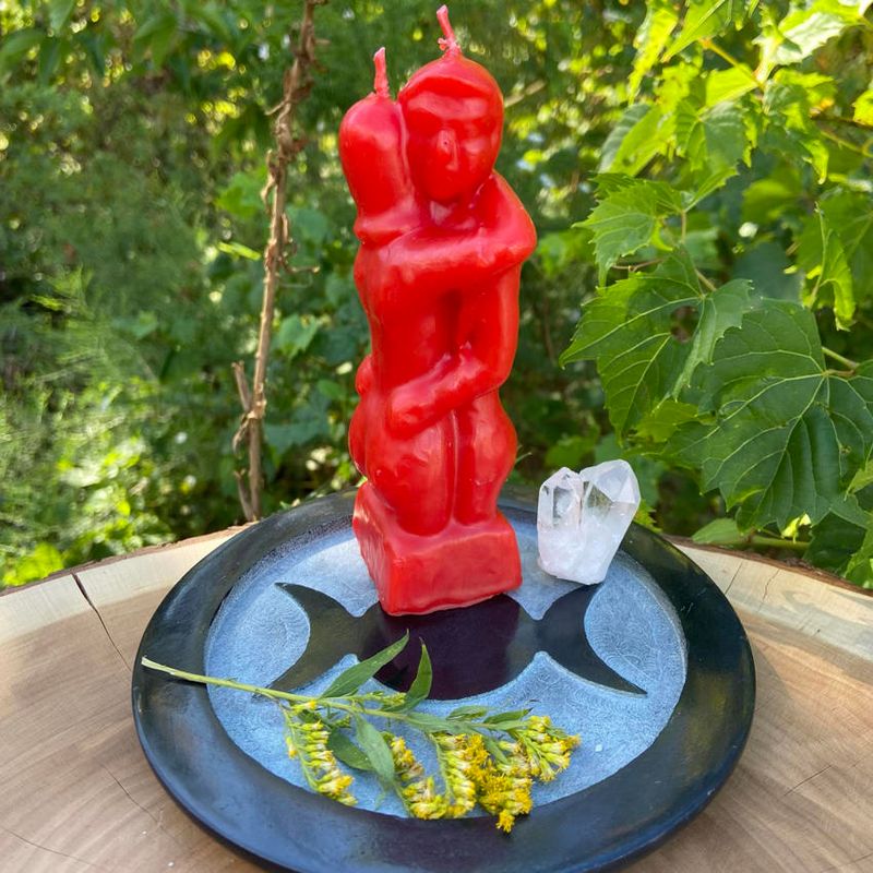 Red Erotic Love Candle