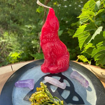 Wolf Candle