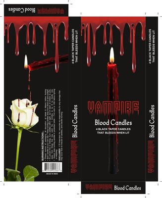 Vampire Blood Candles 4 pack