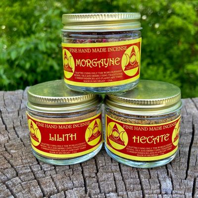 Luna Ignis Fine Resin Hand Blended ritual magick Incense