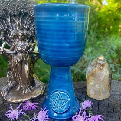 Chalices for ritual magick and witchcraft altar tools for spell casting