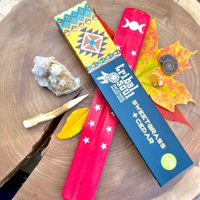 Tribal Soul Incense Sticks Sweetgrass and Cedar