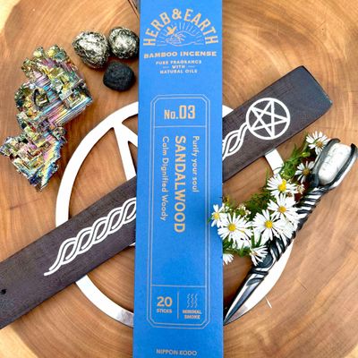 Herb &amp; Earth Sandalwood Incense Sticks