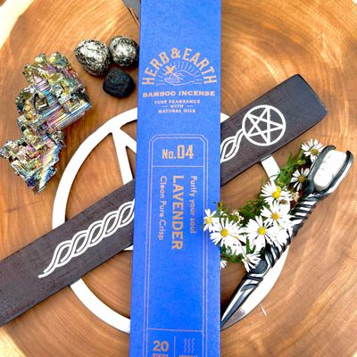 Herb &amp; Earth Lavender Incense Sticks