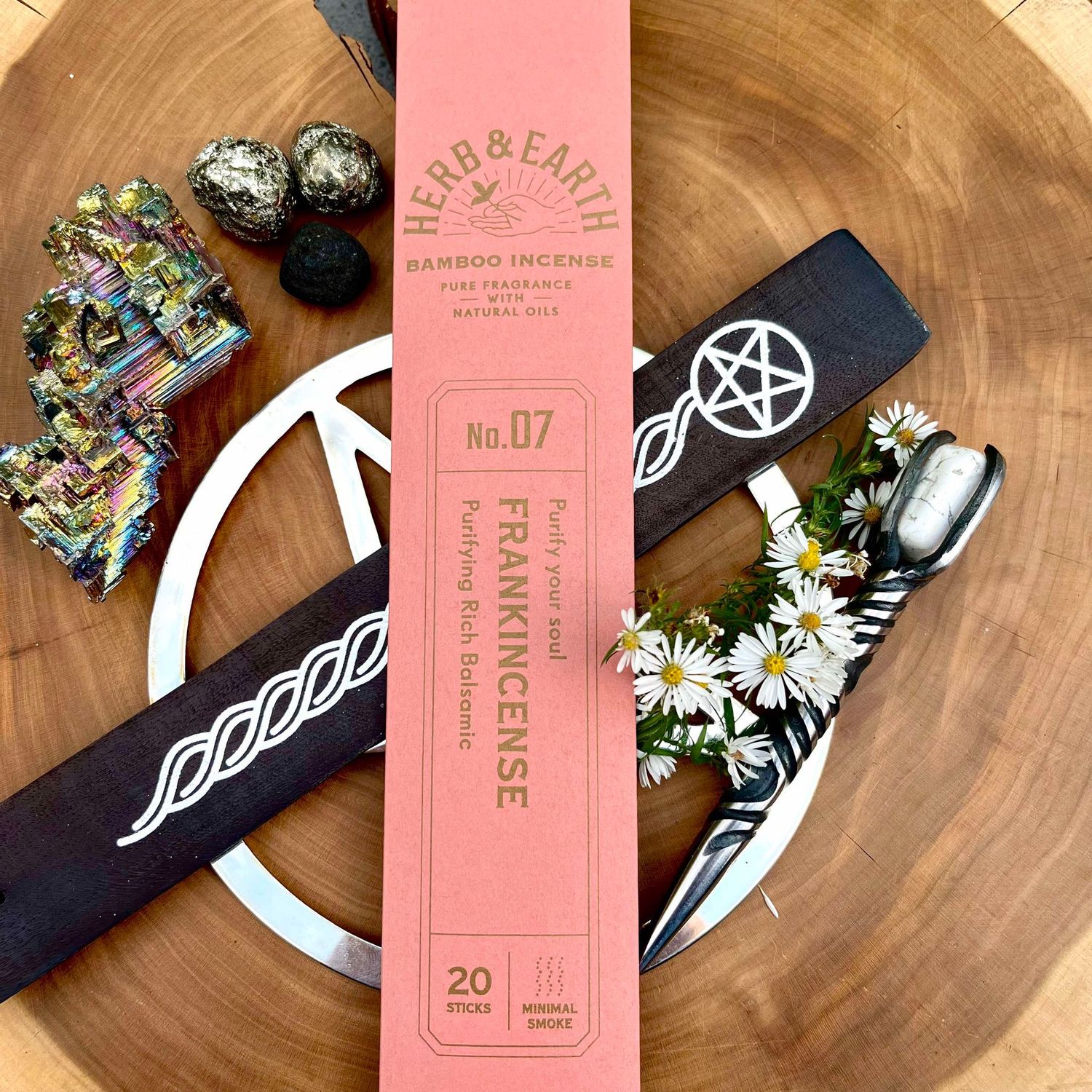 Herb &amp; Earth Frankincense Incense Sticks