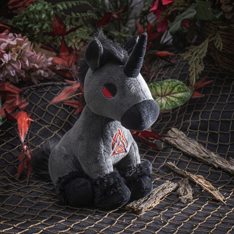 BLACK UNICORN PLUSH C/24  Item: 14967