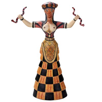 CRETAN SNAKE GODDESS C/8  Item: 12563