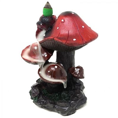 Mushroom Backflow Cone Incense Burner BFL6