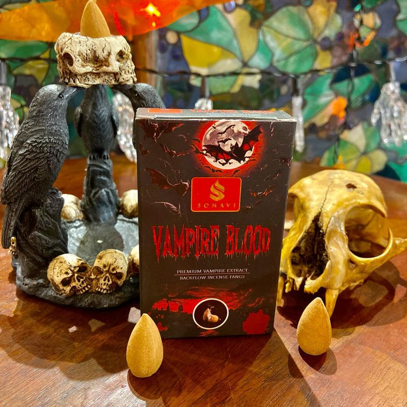 Vampire Blood Backflow Incense Cones 10 per pack