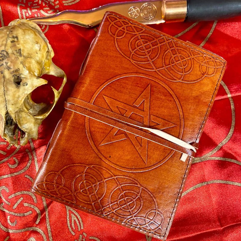 Leather Journal Pentacle