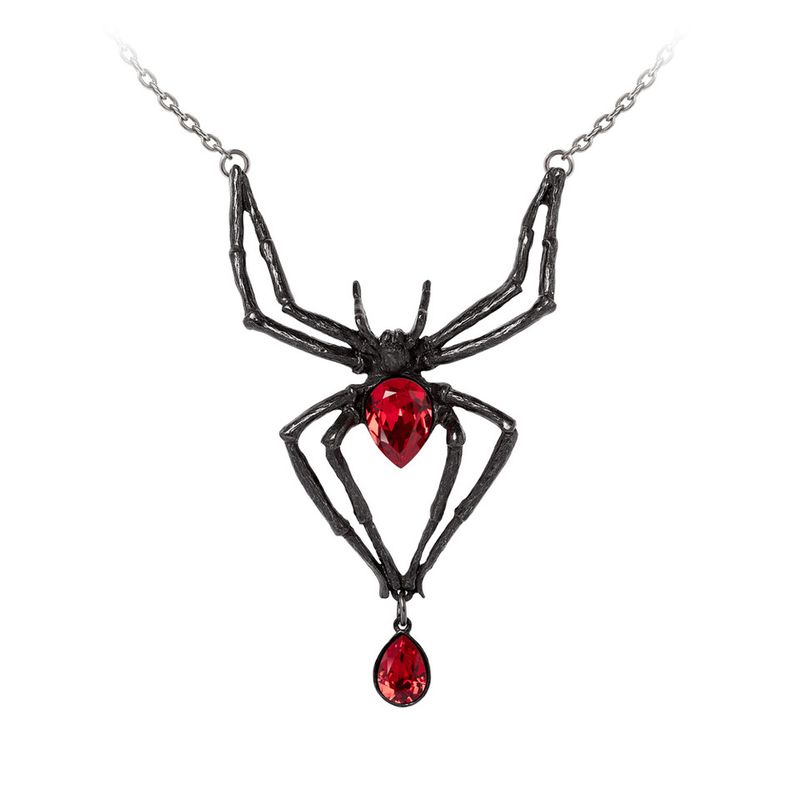 Black Widow Necklace P432B