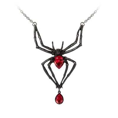 Black Widow Necklace P432B