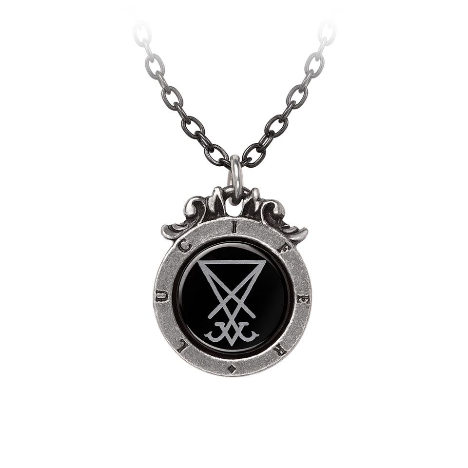 Seal or Sigil of Lucifer Pendant Necklace P930