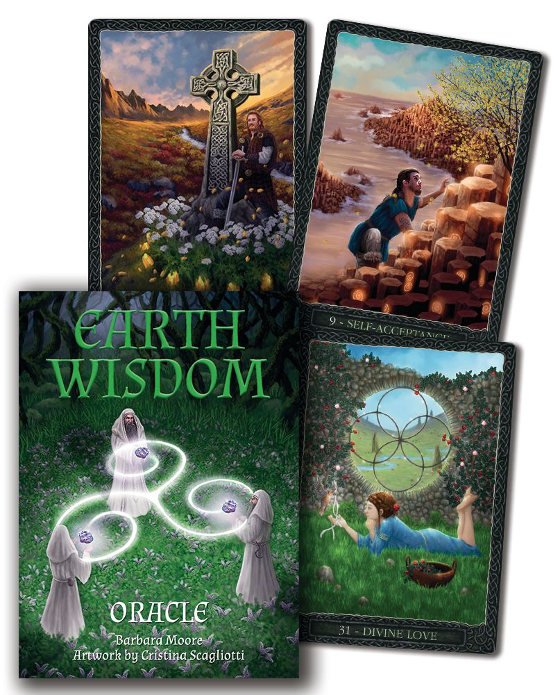 EARTH WISDOM ORACLE (32-card deck &amp; instructional booklet)