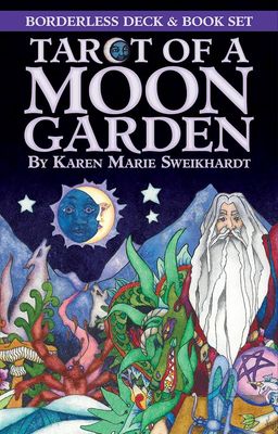 Borderless Tarot of a Moon Garden Deck &amp; Book Set