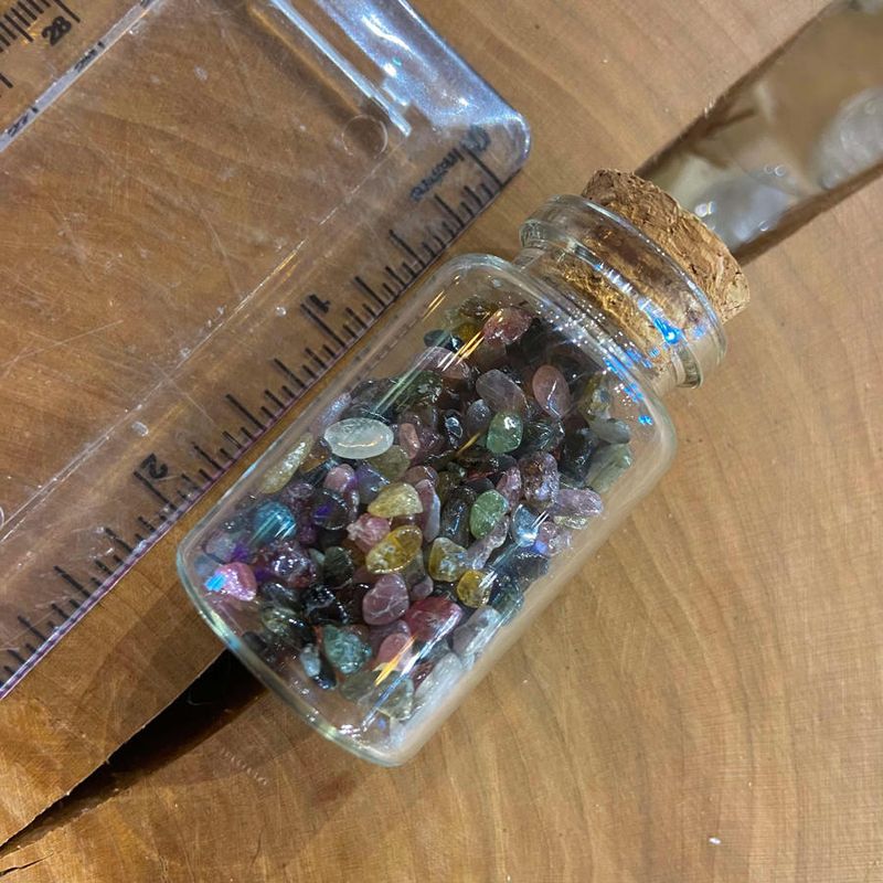 Small 2 Inch spell jars (Crystal Chip Bar)