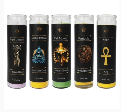 7 Day Spell Candles In Glass