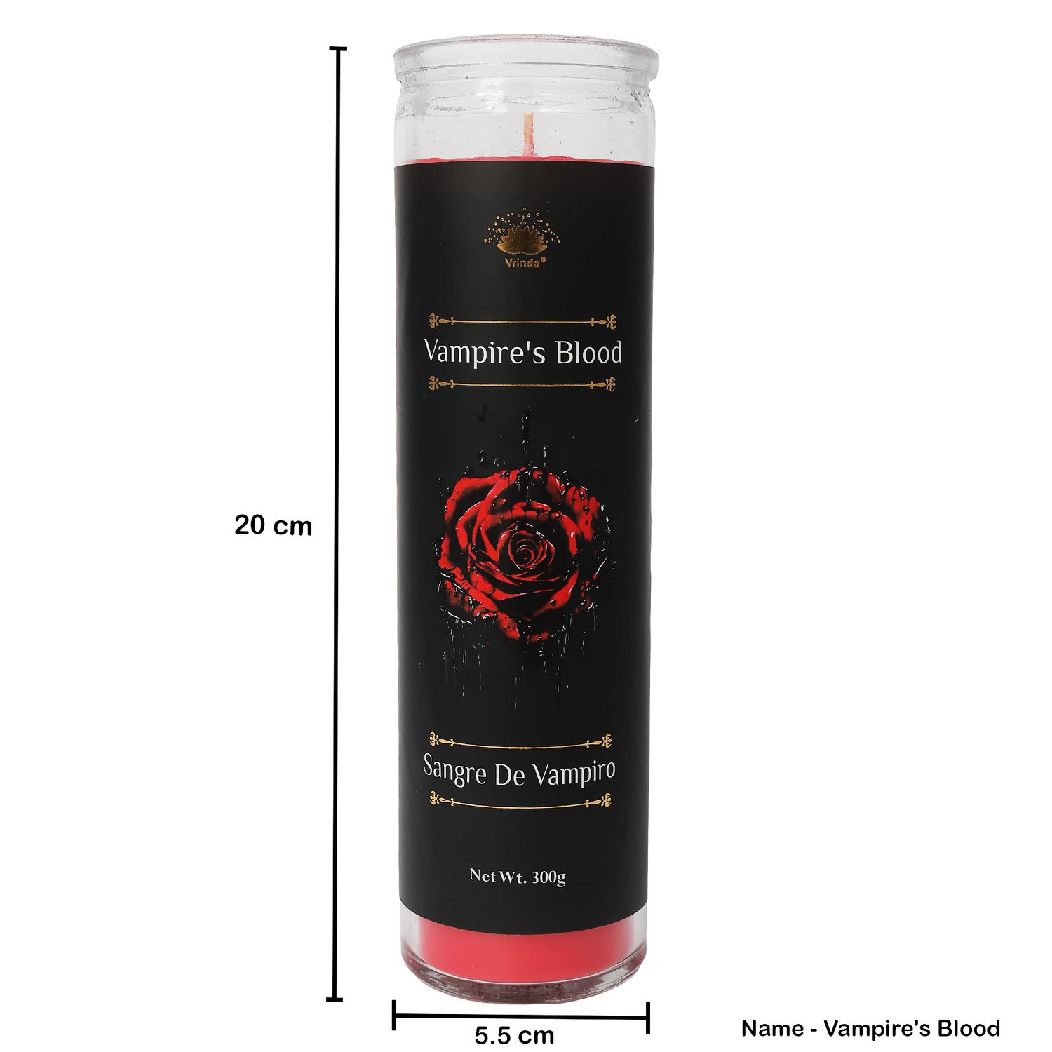 7 Day Jar Candle Vampire&#39;s Blood