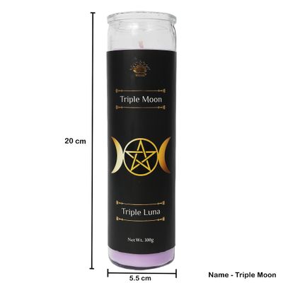 7 Day Jar Candle Triple Moon