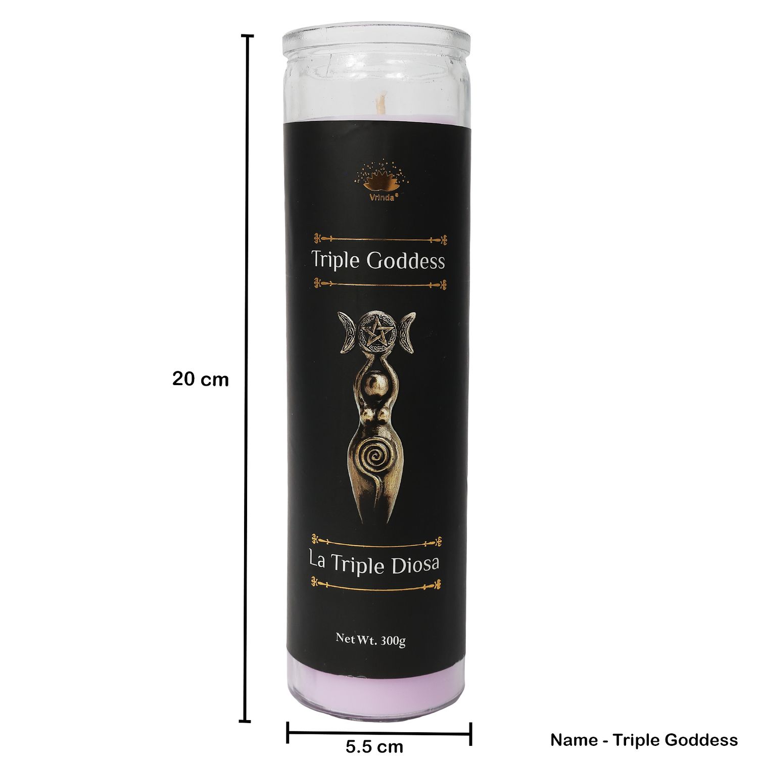 7 Day Jar Candle Triple Goddess