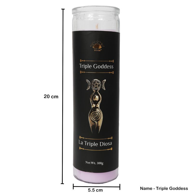7 Day Jar Candle Triple Goddess