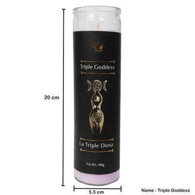 7 Day Jar Candle Triple Goddess
