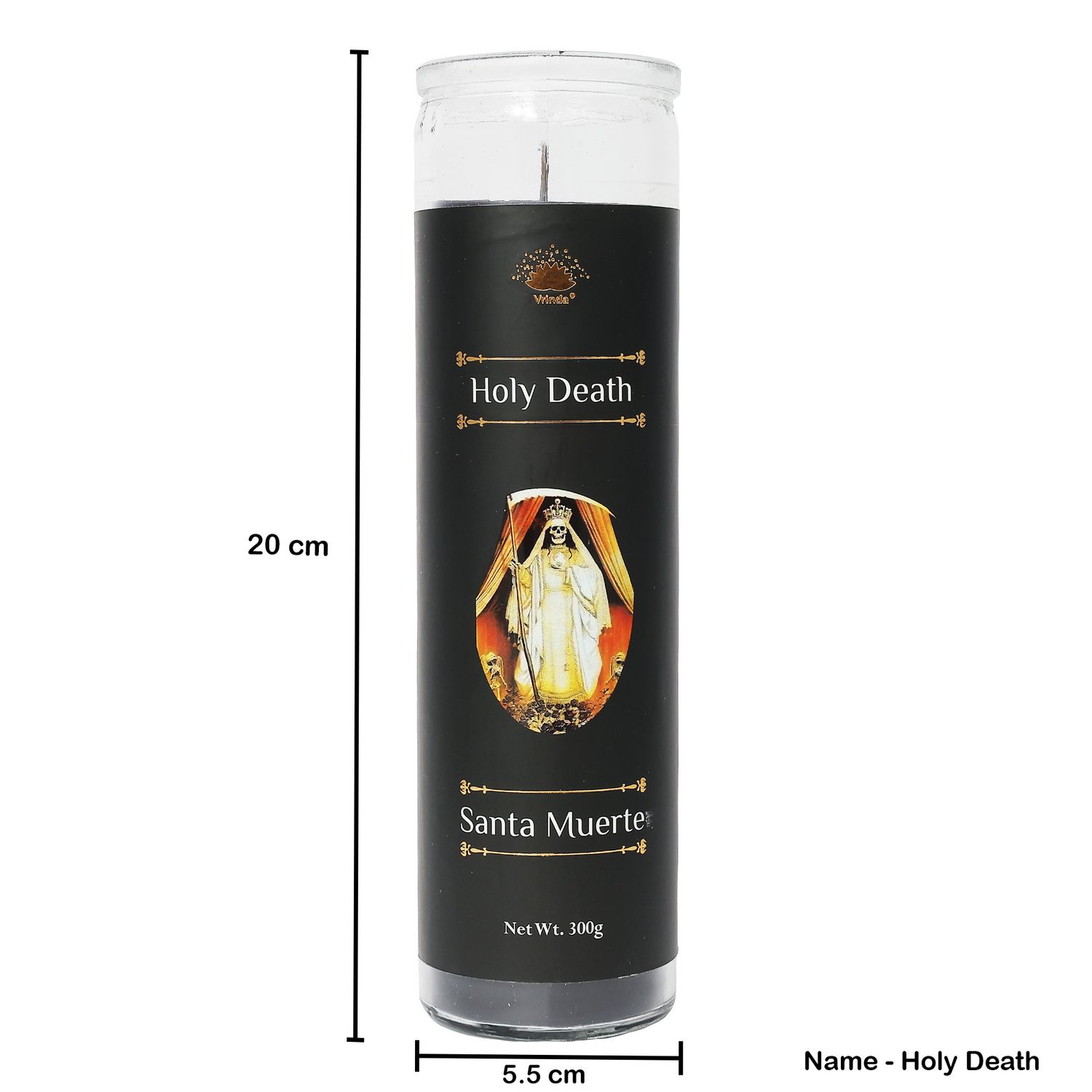 7 Day Jar Candle Santa Muerte Holy Death