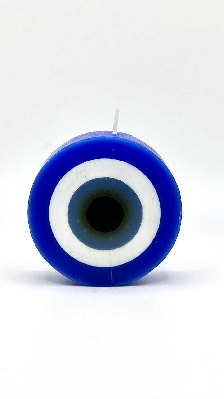 Round Evil Eye Candle