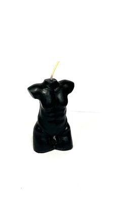 Black Male Torso Candle