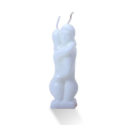 White Erotic Love Candle
