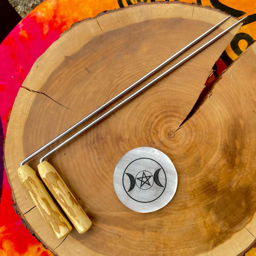 Dowsing Rods With Elder Handles