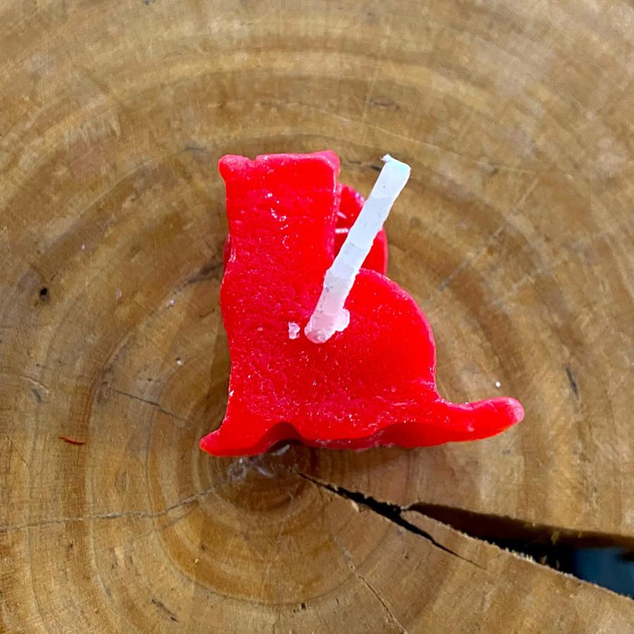 Red Cat mini Candle