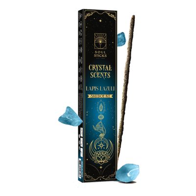 Soul Sticks Crystal Scents 20gm plus crystals - Lapis Lazuli