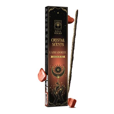 Soul Sticks Crystal Scents 20gm plus crystals - Labradorite