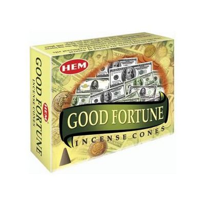 Hem Cone Incense Good Fortune